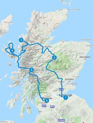 12 – 14 días en Escocia