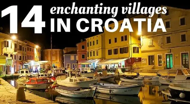 Pueblos con encanto en Croacia |
