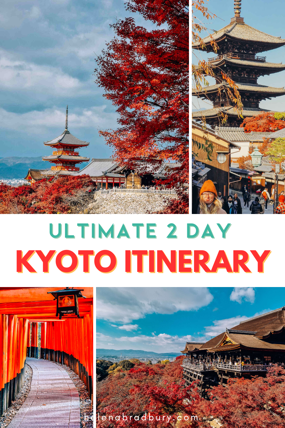 Un itinerario de 2 días por Kioto: ¡Vea todo lo que pueda en 2 días!