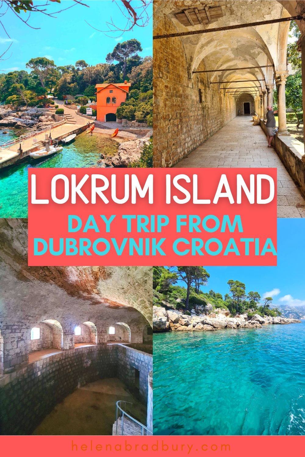 Una excursión de un día a la isla de Lokrum desde Dubrovnik, Croacia: ¡todo lo que necesitas saber!