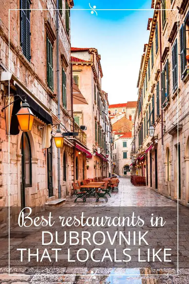 Comer en Dubrovnik: guía gastronómica de los mejores restaurantes de Dubrovnik