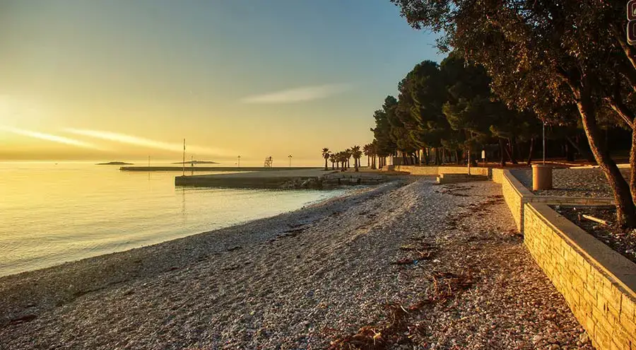 12 playas más hermosas de Porec para enamorarse