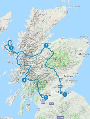 12 – 14 días en Escocia