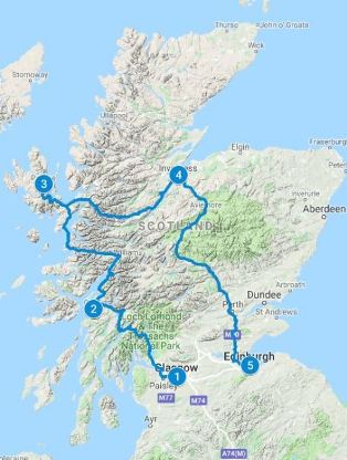 12 – 14 días en Escocia