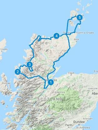 12 – 14 días en Escocia