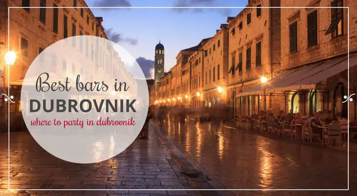 Bares y vida nocturna de Dubrovnik