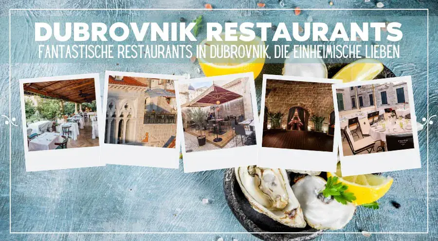 Comer en Dubrovnik: guía gastronómica de los mejores restaurantes de Dubrovnik