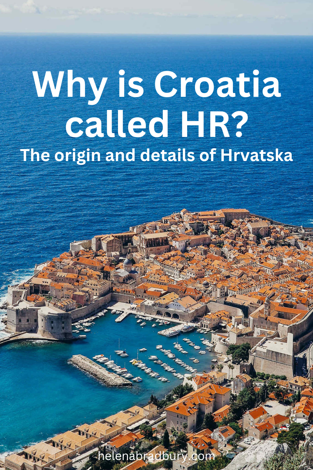 Croacia Hrvatska: ¿Por qué Croacia es HR?