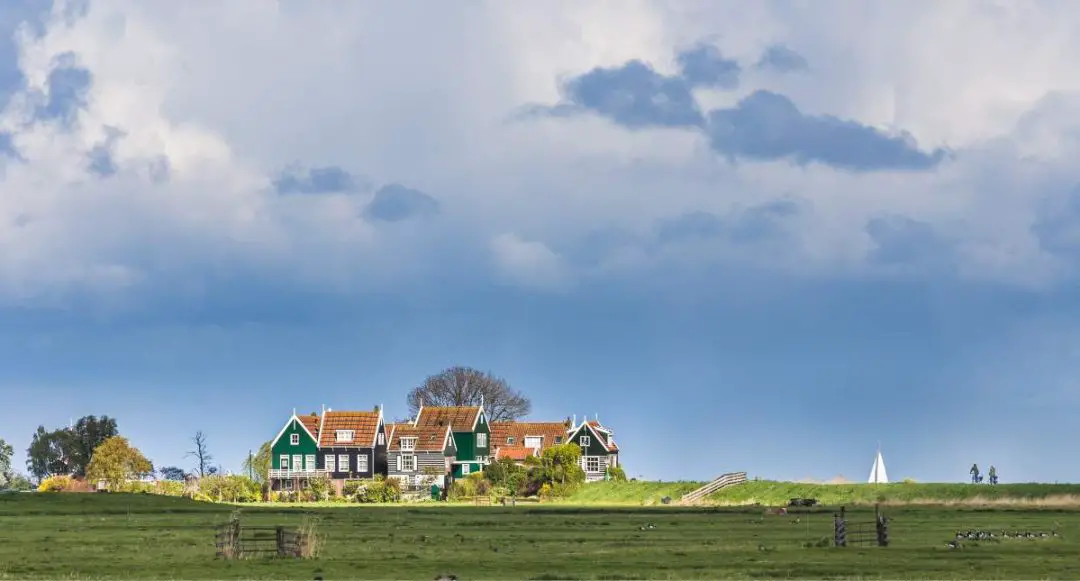 Debes visitar los pueblos más bonitos cerca de Ámsterdam.