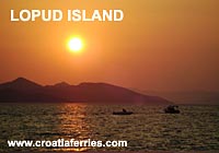 Ferries a la isla de Lopud