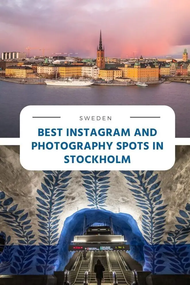 Los 10 mejores lugares para tomar fotografías en Estocolmo (Instagram y fotografía ...